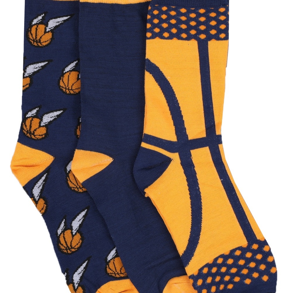 NWT 3pk Basketball Crew Socks by Crazy Boxer